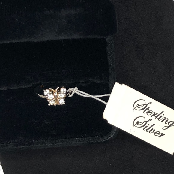 Other - NEW silver butterfly ring 6